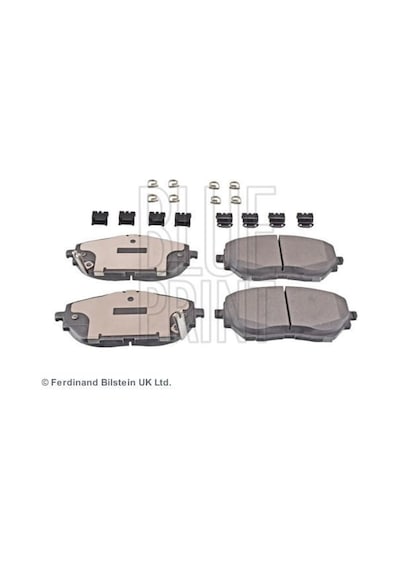 BLUE PRINT ADT342223 Fren Balatası Ön Toyota Uyumlu Ch-R 16- 1.2 Turbo - 1.8 Hibrit 04465-F4010