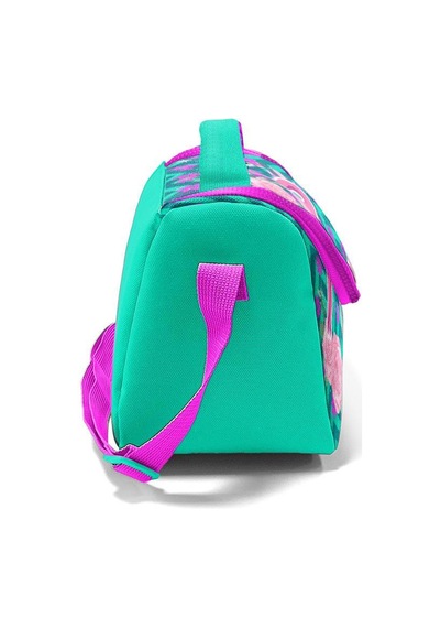 Coral High Kids Su Yeşili Pembe Flamingo Desenli Thermo Beslenme Çantası 11835