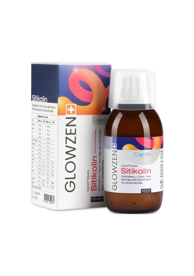 Glowzen+ Cognizin Sitikolin Şurup 100 Ml