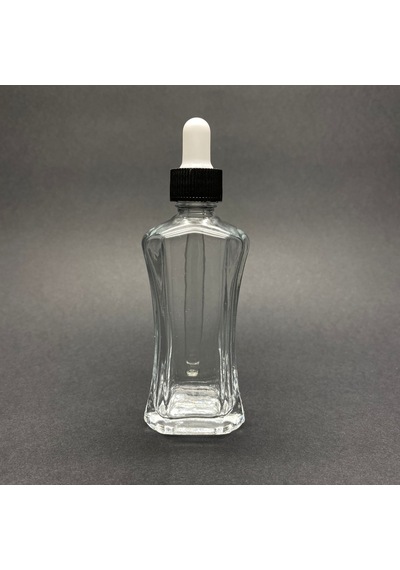 50 Ml Milano Model Cam Damlalıklı Şişe , Plastik Kapaklı , 50 Cc Cam Damlalıklı Milano Şişe X 6 Adet