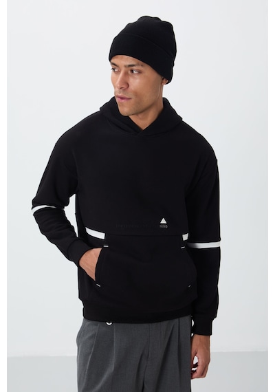 Tommy Life Siyah Pamuklu Kalın İçi Tüylü Yumuşak Dokulu Comfort Fit Nakışlı Erkek Sweatshirt - 88417 Siyah Tommy Life Siyah Pamuklu Kalın İçi Tüylü Yumuşak Dokulu Comfort Fit Nakışlı Erkek Sweatshirt - 88417 Siyah