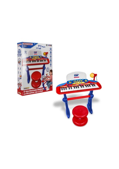 33740 Sun-bnt-müzik Set 37tuş Ayaklı Org Mikrofon Tabure Işıklı