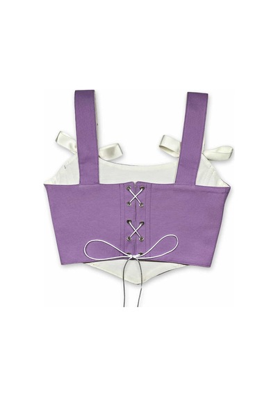 L'aura Corset Lila Rengi Bayan Korse Büstiyer