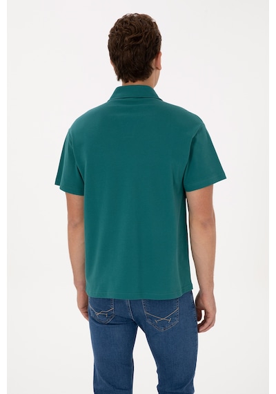 U.s. Polo Assn. Erkek Koyu Yeşil Tişört 50324787-vr101 Dark Eden