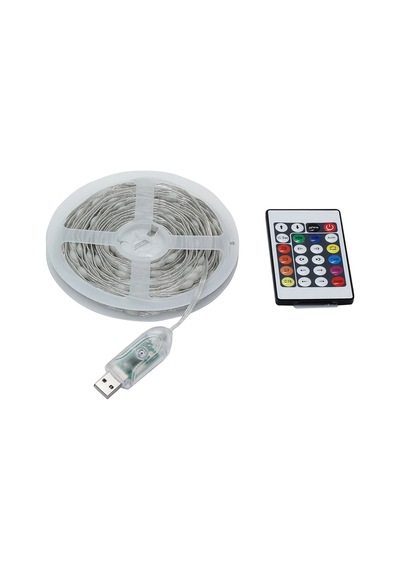 Animasyonlu Suya Dayanıklı Şerit Led 10 Mt Usb Girişli Telefon Kontrollü Rgb Sese Duyarlı Renkli