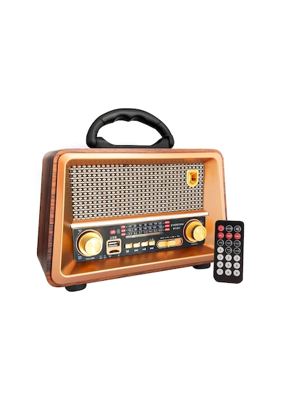 Everton RT-817BT Nostalji Şarjlı Pilli Radyo