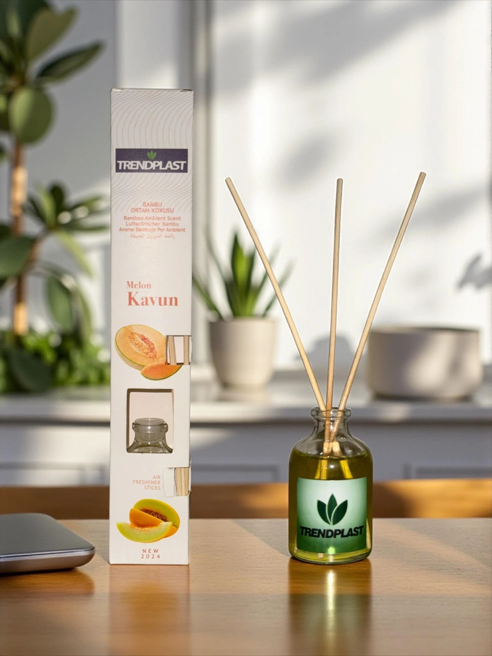 Bambu Çubuklu Oda Kokusu Kavun 50 Ml Kavun