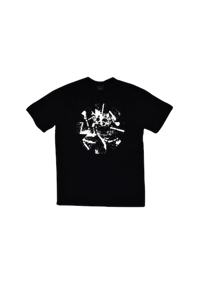 Stoned&Fame Unisex Siyah Red Hot Chili Peppers Baskılı T-shirt SIYAH Siyah