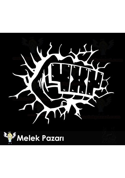 4X4 Yumruk Off Road Sticker 4X4 Yumruk Off Road Sticker