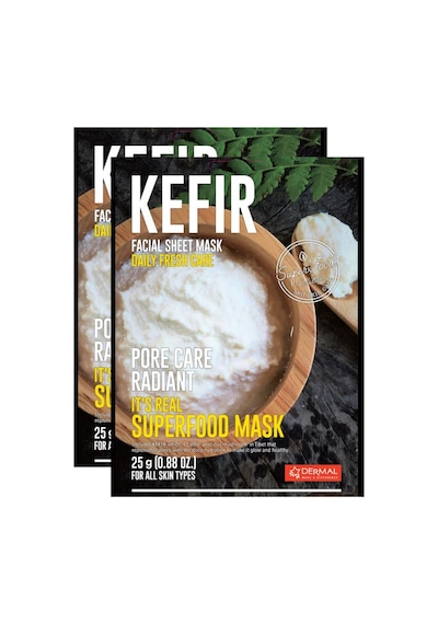Dermal It's Real Super Gıda Maskesi Kefir 25 G 2'li Set