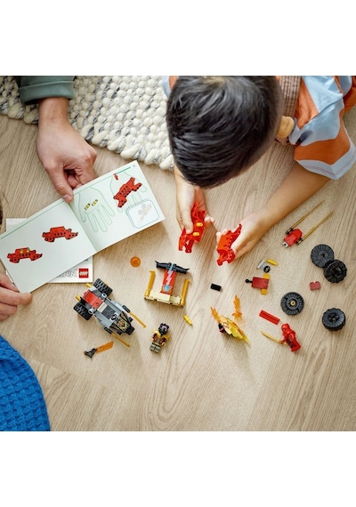 LEGO® Ninjago 71789 Kai Ve Ras'ın Araba Ve Motosiklet Savaşı 103 Parça