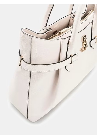 Guess Yesba Saffiano Kadın El Çantası Hwbg7833070 Beyaz