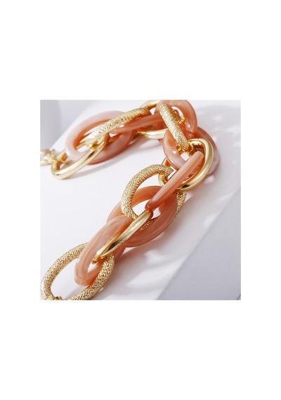 So-much Kadın Kalın Zincir Bileklik-6 Pembe Gold - 255479457 Pembe Gold - 255479457 Pembe Gold