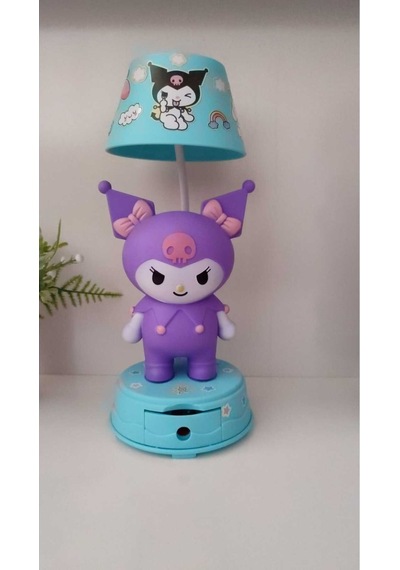 Kuromi Masa Üzeri Gece Lambası Boyut 25 Cm Çok Renkli