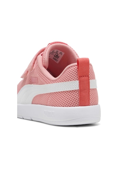 Puma Courtflex V3 Mesh Erkek Çocuk Pembe Sneaker Pembe
