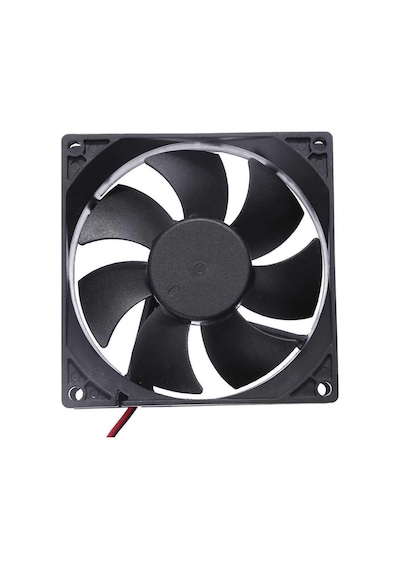 Dc 12v Fan 90x90mm 9025 3200rpm 9x9cm Sessiz 2 Pin Fırçasız Soğutma Kuluçka