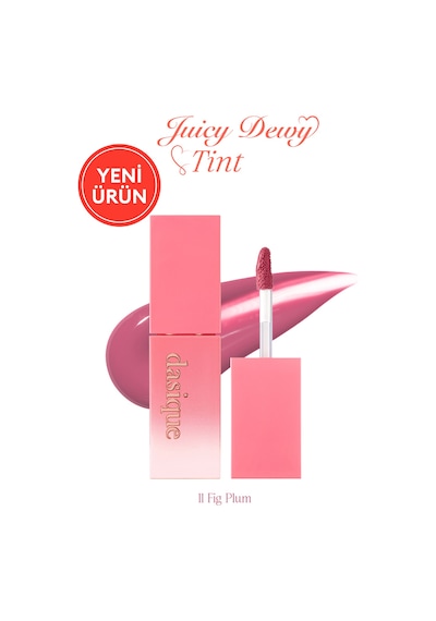 Dasique Yoğun Parlaklık Ve Canlı Renkler Sunan Kalıcı Tint Juicy Dewy Tint 11 Fig Plum 11 Fig Plum