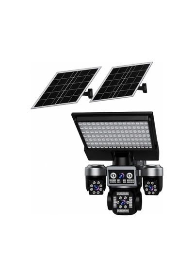 Apronx Apx-wsp368 12mp Aov 4g Aydınlatmal + 2 Solar Panel Dört Kameralı Ptz