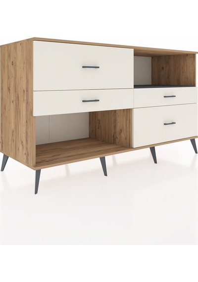 Kronos Konsol Tek Raflı 4 Çekmeceli 176x59x99 Çam-antrasit/aytaşı Antrasıt/aytası - Atlas Çam Kronos Konsol Tek Raflı 4 Çekmeceli 176x59x99 Çam-antrasit/aytaşı Antrasıt/aytası - Atlas Çam