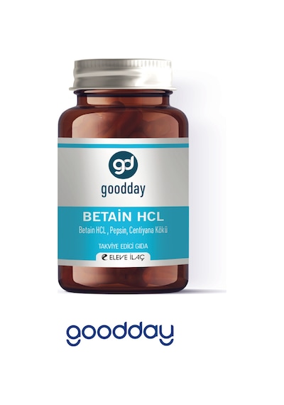 Goodday Betain Hcl Pepsin 60 Kapsül 2 Adet