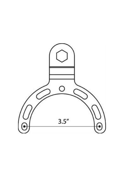 Ram Mount Evrensel Bilyeli 3.5 Depo Üstü Bağlantı Aparatı