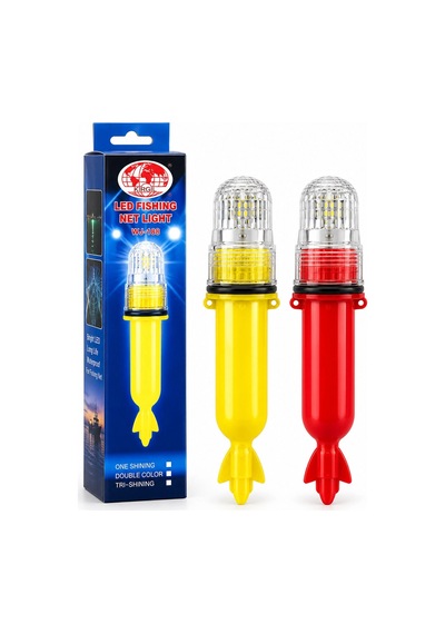 Pilli 15led Balıkçı - Domuz Feneri Sinyalli Roket Modeli Su Geçirmez Wlh-188 5580