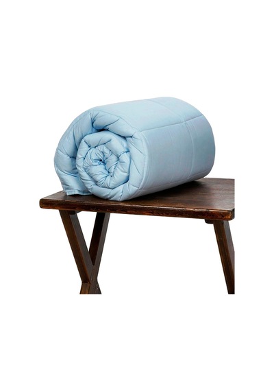 Ranforce Çift Kişilik Yorgan Mavi Renk 195x215 Cm Mavi