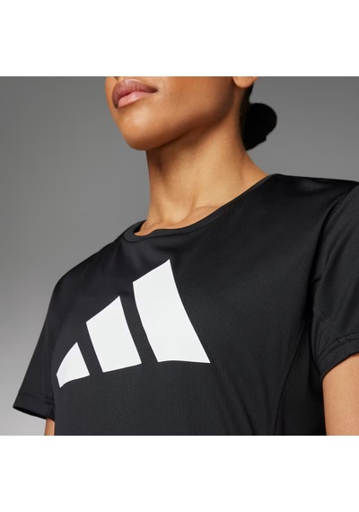 Adidas Run It Tişört Siyah