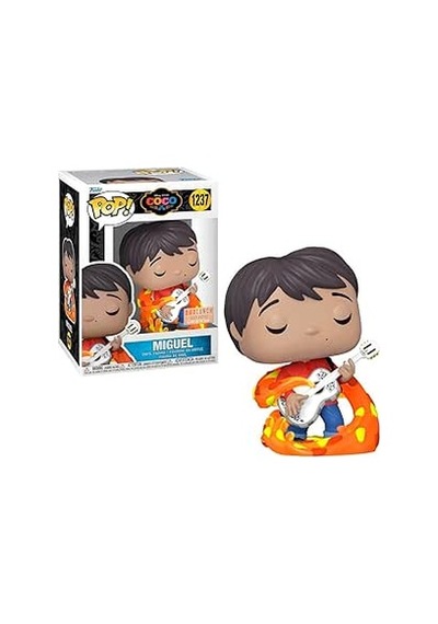 Funko Pop Disney: Coco - Miguel With Guitar Glows İn The Dark