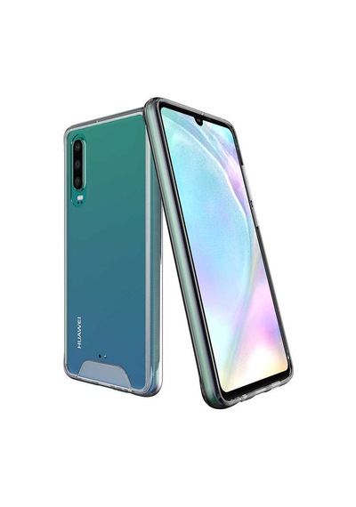 Huawei P30 Kılıf Zore Gard Silikon Renksiz