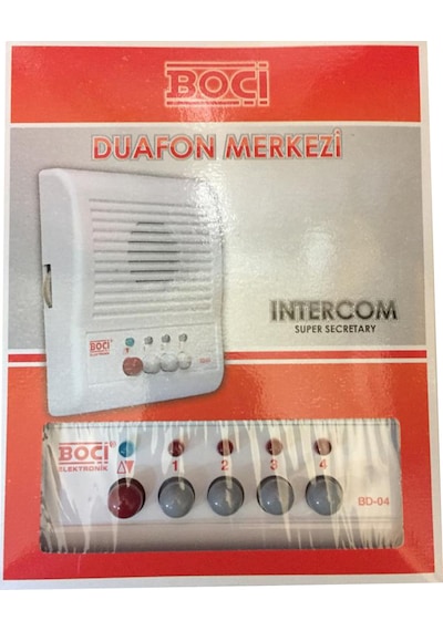 Boçi Dörtlü Diafon Merkezi N11.655
