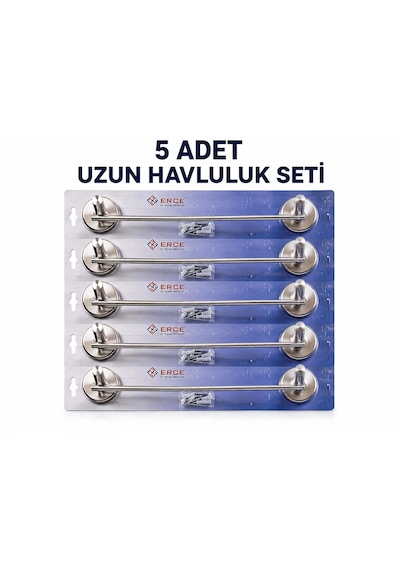 Uzun Havluluk Krom 5 Adet
