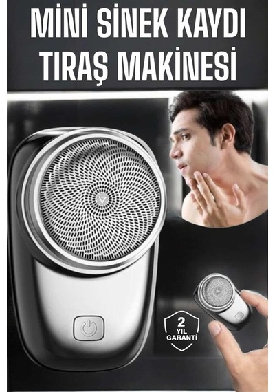Tıraş Makinesi Mini Sıfır Sakal Yanak Tıraş Makinesi Usb Şarjlı Mh-hs9689-4242