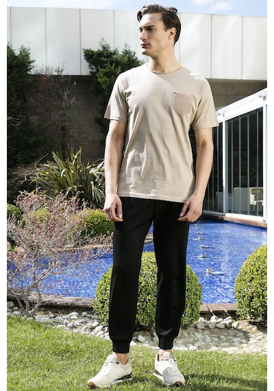 Buratti Erkek T Shirt 5902000 VİZON Vizon