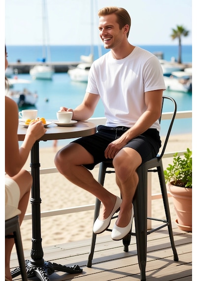 Benerly Erkek Şort Regular Kesim Dokulu Kordonlu Bermuda Örme Waffle Düz Çok Renkli