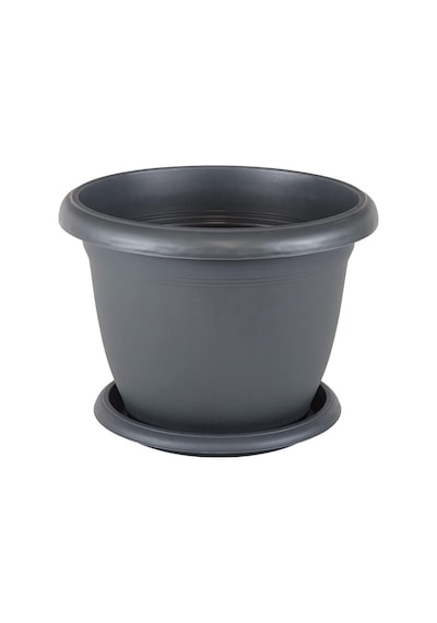 Villa Saksı Set 10 No 35 Litre, 48 Cm, Antrasit İç Ve Dış Mekan Saksı Diğer