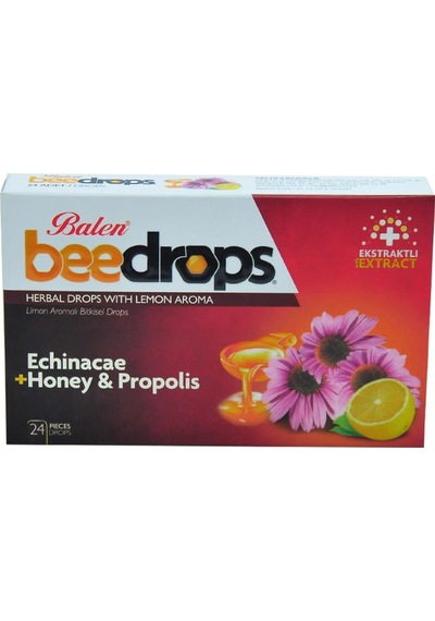 Balen Beedrops Limon Aromalı Drops 24 Adet Ekinezya Bal Propolis