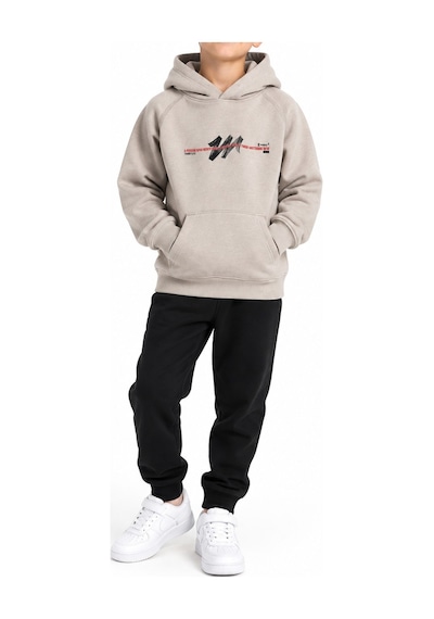 TOMMYLIFE Tommy Life Erkek Garson Çocuk Kapüşonlu Bej Sweatshirt 11324