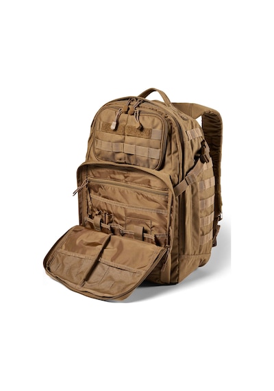 571 Collections 5.11 Tactical Sırt Çantası - Rush 24 2.0 - Askeri Molle Paketi, Ccw Ve Dizüstü Bilgisayar Bölmesi, 37 Litre, Orta, Stil 56563-56564 Açık Altın