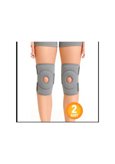 Quanzhou Menisküs İçin Medikal Dizlik Patella Ligament Destekli Termojelli Dizlik 1 Çift/gri
