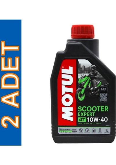 Motul Scooter Expert 10W-40 MB 4T 4 Zamanlı Motorsiklet Yağı 2X1 L