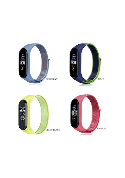 Xiaomi Mi Band 7 Band 6 Ve 5 Uyumlu Kordon Hasır Kordon