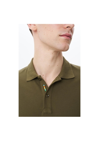 AR-MA Arma Erkek Regular Fit Basic % 100 Pamuk Pike Polo Yaka Tişört Y29374354802 Haki
