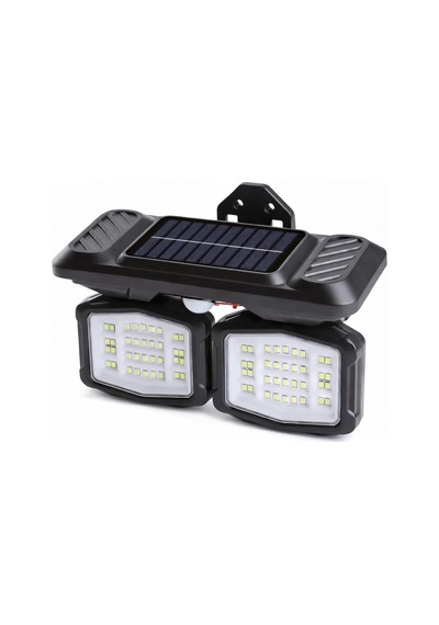 Panter Solar Hareket Sensörlü 72 Smd Beyaz Led Duvar Lambası 800 Lümen, 5w, Çift Başlıklı 120