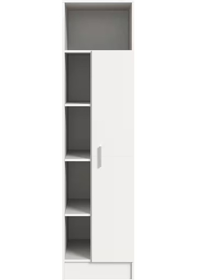 Sava Temizlik Malzeme Dolabı - Çok Amaçlı Dolap - Banyo Dolabı - 60 Cm Beyaz