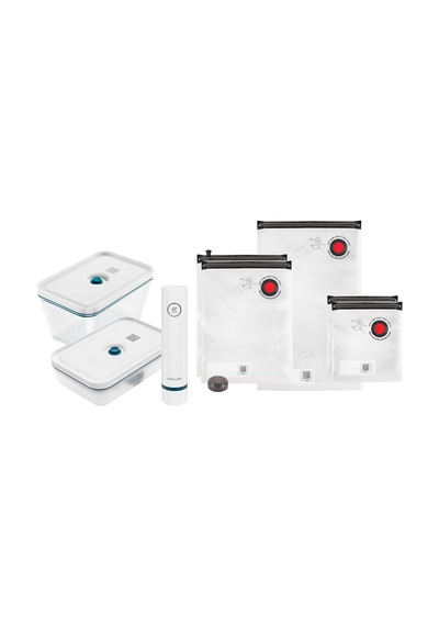Zwilling Fresh & Save Vakumlu Başlangıç Seti, Cam, 8 Parçalı, Kut