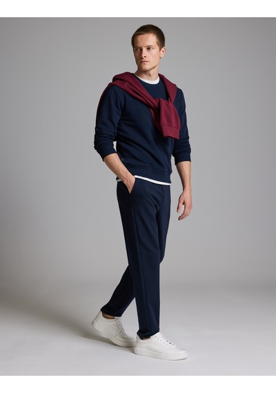Pierre Cardin Lacivert Regular Fit Düz Paça Eşofman Altı 50331627-vr033