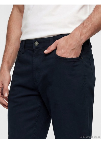 Lcwaıkıkı Classic Lacivert Regular Fit Gabardin Erkek Chino Pantolon
