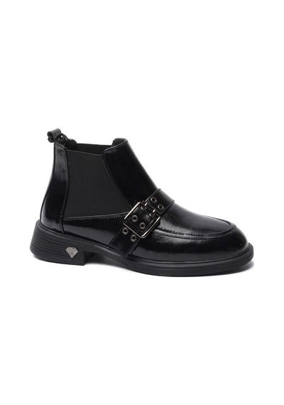 Kuum London K81-5016 Siyah Kışlık Kadın Bot