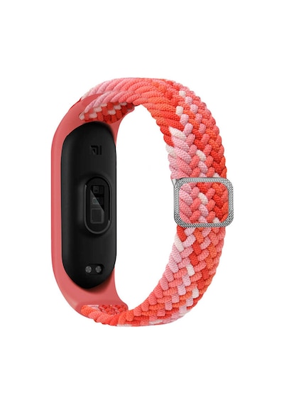 Xiaomi Mi Band 4 Uyumlu Krd-49 Örgü Zore Kordon-pembe